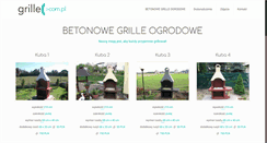 Desktop Screenshot of grille.com.pl